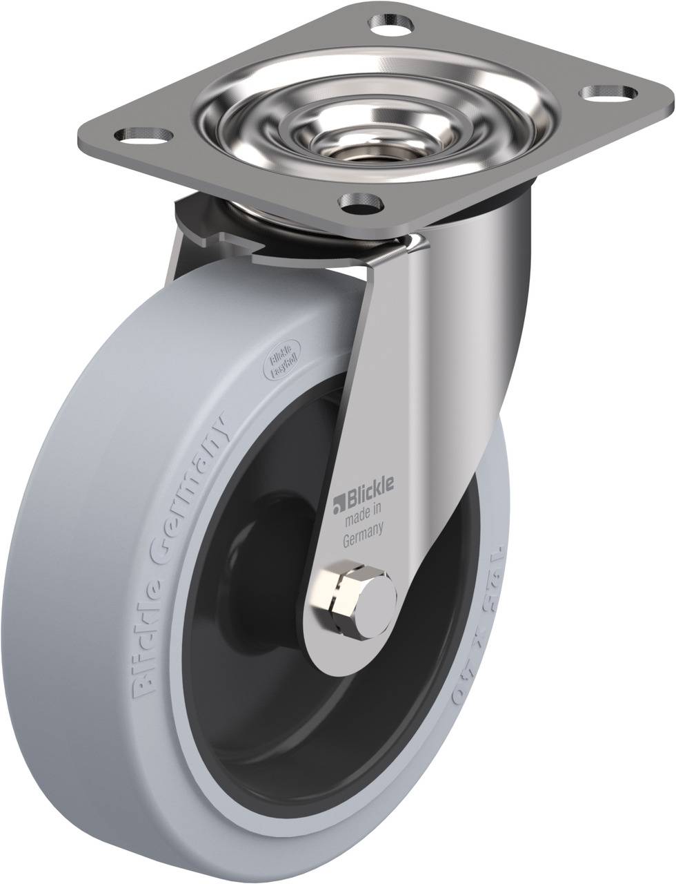 Blickle 761522 LEX-POEV 125G-SG Kółko skrętne Średnica koła: 125 mm Maksymalne obciążenie: 150 kg 1 szt. - obrazek 1