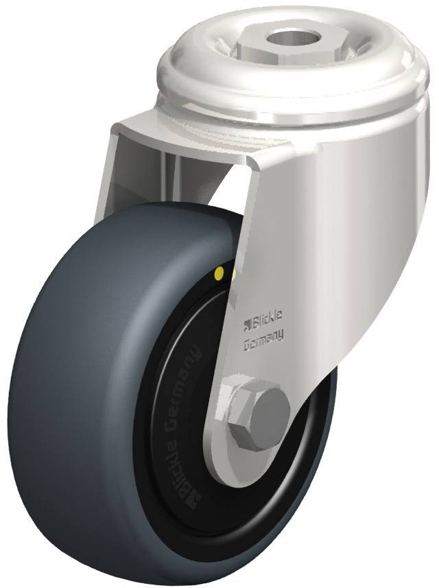Blickle 626770 LKRXA-TPA 80KFD-11-ELS Kółko skrętne Średnica koła: 80 mm Maksymalne obciążenie: 65 kg 1 szt. - obrazek 1