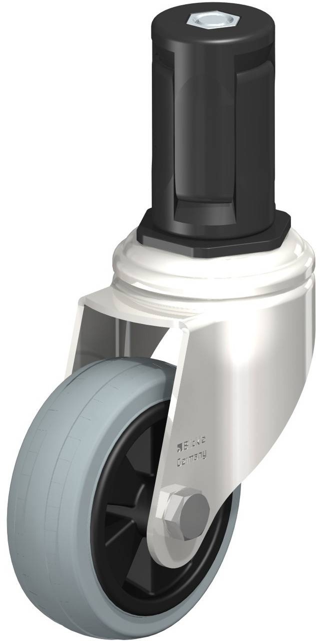 Blickle 853250 LKRXA-VPA 80G-11-EXR15 Kółko skrętne Średnica koła: 80 mm Maksymalne obciążenie: 80 kg 1 szt. - obrazek 1
