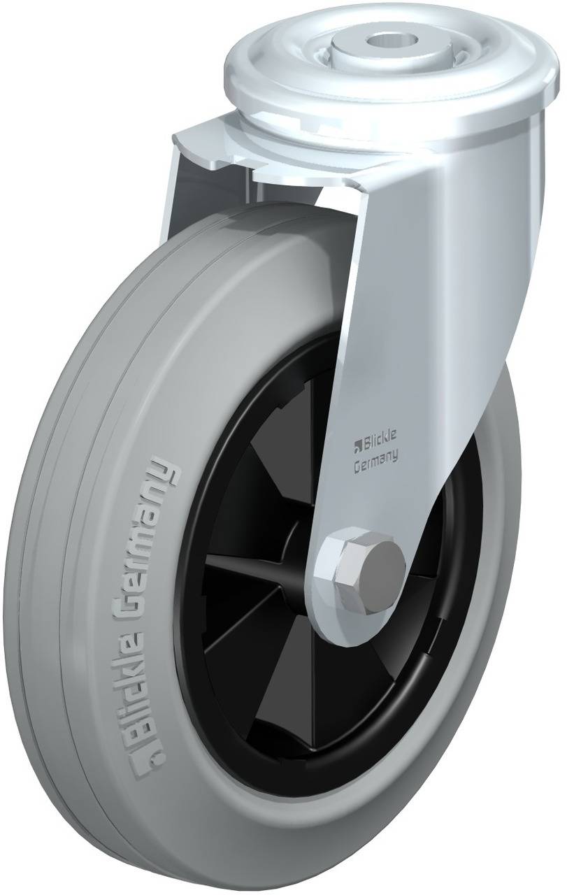 Blickle 601880 LER-VPP 180G-SG Kółko skrętne Średnica koła: 180 mm Maksymalne obciążenie: 170 kg 1 szt. - obrazek 1