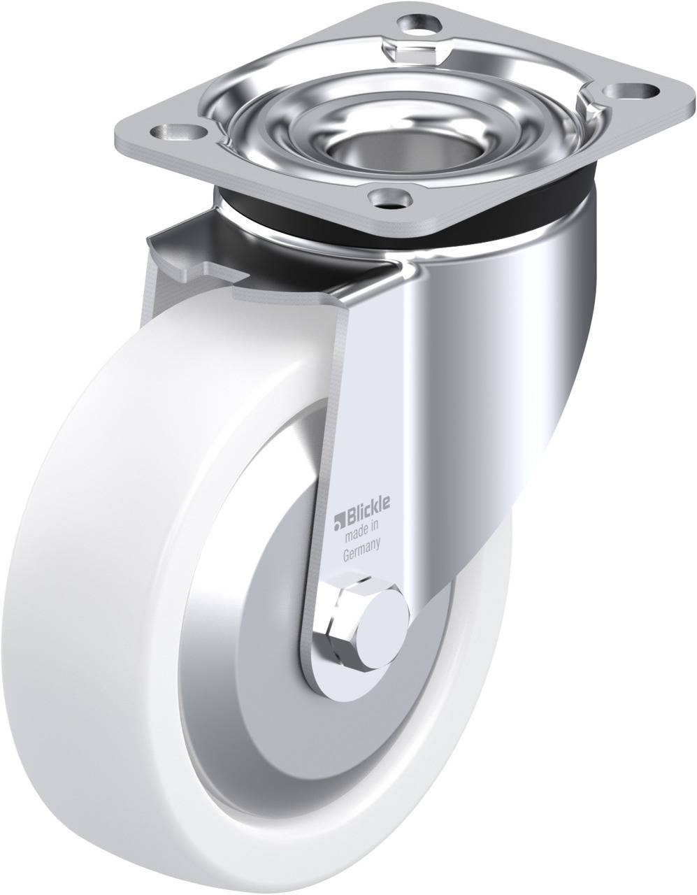 Blickle 302620 LK-SPO 125G-1-FA Kółko skrętne Średnica koła: 125 mm Maksymalne obciążenie: 350 kg 1 szt. - obrazek 1