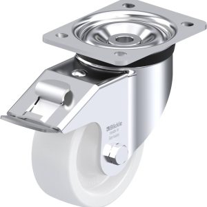 Blickle 618637 LK-SPO 127G-FI Kółko skrętne z hamulcem Średnica koła: 125 mm Maksymalne obciążenie: 600 kg 1 szt. Blickle 618637 LK-SPO 127G-FI Kółko skrętne z hamulcem Średnica koła: 125 mm Maksymalne obciążenie: 600 kg 1 szt.