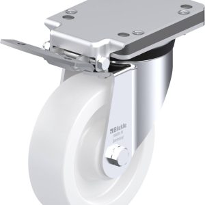 Blickle 852853 LK-SPO 160G-IS Kółko skrętne z hamulcem Średnica koła: 160 mm Maksymalne obciążenie: 600 kg 1 szt. Blickle 852853 LK-SPO 160G-IS Kółko skrętne z hamulcem Średnica koła: 160 mm Maksymalne obciążenie: 600 kg 1 szt.