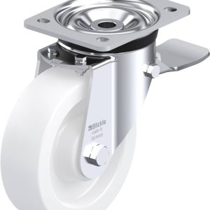Blickle 852851 LK-SPO 160G-ST Kółko skrętne z hamulcem Średnica koła: 160 mm Maksymalne obciążenie: 600 kg 1 szt. Blickle 852851 LK-SPO 160G-ST Kółko skrętne z hamulcem Średnica koła: 160 mm Maksymalne obciążenie: 600 kg 1 szt.