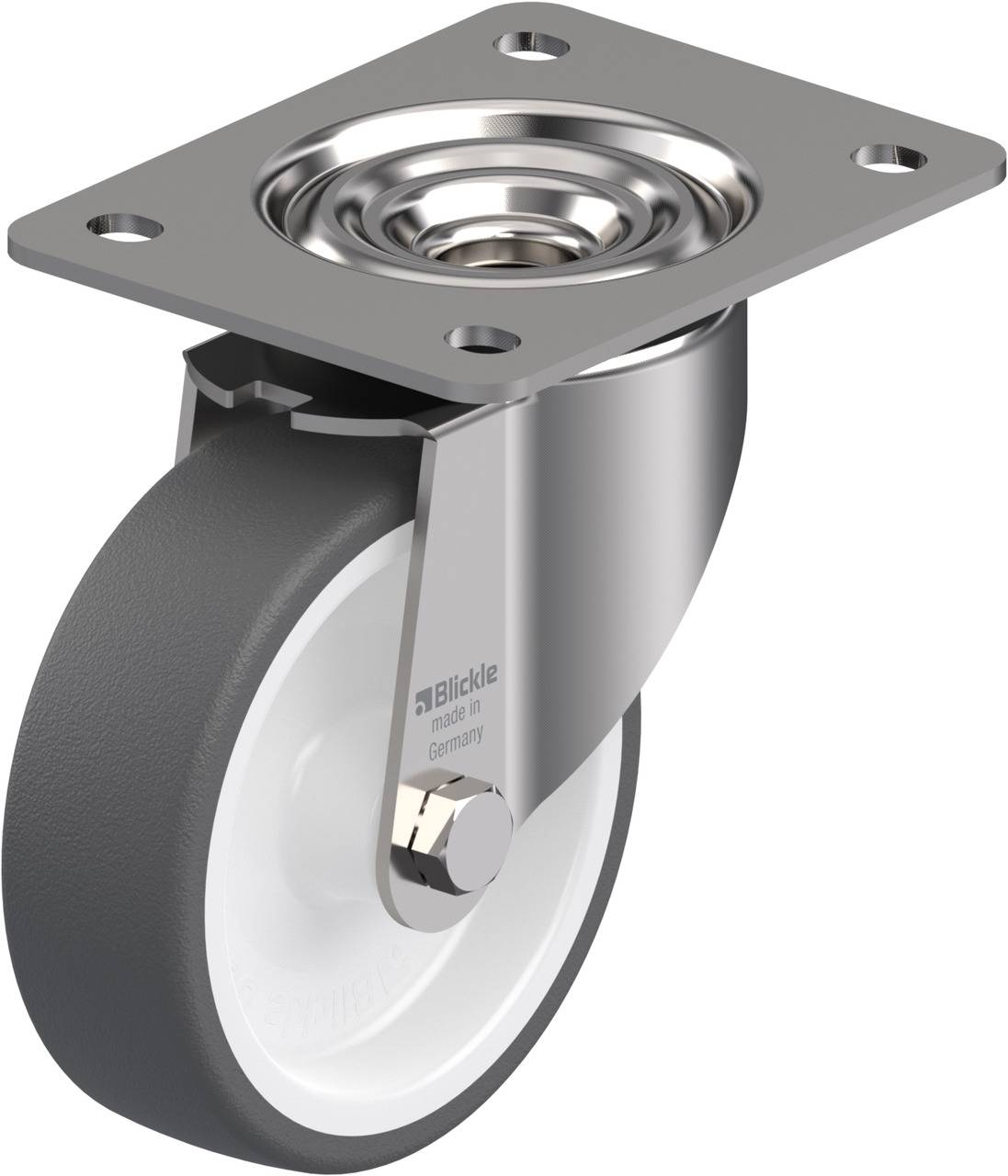 Blickle 759151 LKX-POTH 125G-3 Kółko skrętne Średnica koła: 125 mm Maksymalne obciążenie: 350 kg 1 szt. - obrazek 1