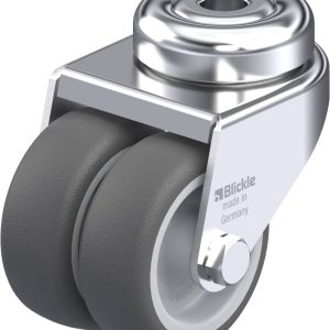 Blickle 757077 LMDA-PATH 50G Podwójny zestaw kołowy Średnica koła: 50 mm Maksymalne obciążenie: 80 kg 1 szt.