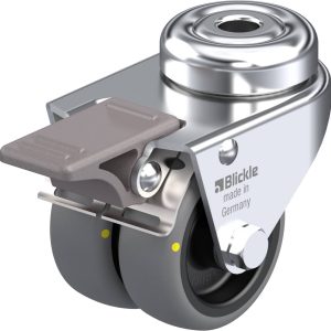 Blickle 738278 LMDA-TPA 50G-FI-ELS Podwójny zestaw kołowy Średnica koła: 50 mm Maksymalne obciążenie: 60 kg 1 szt. Blickle 738278 LMDA-TPA 50G-FI-ELS Podwójny zestaw kołowy Średnica koła: 50 mm Maksymalne obciążenie: 60 kg 1 szt.