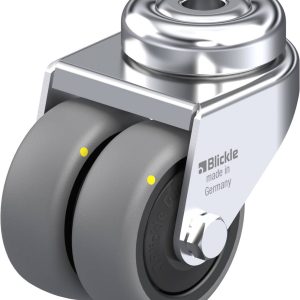 Blickle 633628 LMDA-TPA 50KF-ELS Podwójny zestaw kołowy Średnica koła: 50 mm Maksymalne obciążenie: 60 kg 1 szt. Blickle 633628 LMDA-TPA 50KF-ELS Podwójny zestaw kołowy Średnica koła: 50 mm Maksymalne obciążenie: 60 kg 1 szt.