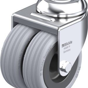Blickle 105387 LMDA-VPA 75G Podwójny zestaw kołowy Średnica koła: 75 mm Maksymalne obciążenie: 100 kg 1 szt. Blickle 105387 LMDA-VPA 75G Podwójny zestaw kołowy Średnica koła: 75 mm Maksymalne obciążenie: 100 kg 1 szt.