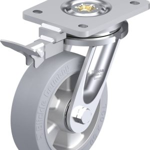 Blickle 852060 LO-ALEV 150K-SG-RI4 Kółko skrętne z hamulcem Średnica koła: 150 mm Maksymalne obciążenie: 400 kg 1 szt.