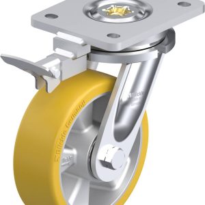 Blickle 852547 LO-ALTH 150K-RI4 Kółko skrętne z hamulcem Średnica koła: 150 mm Maksymalne obciążenie: 650 kg 1 szt.
