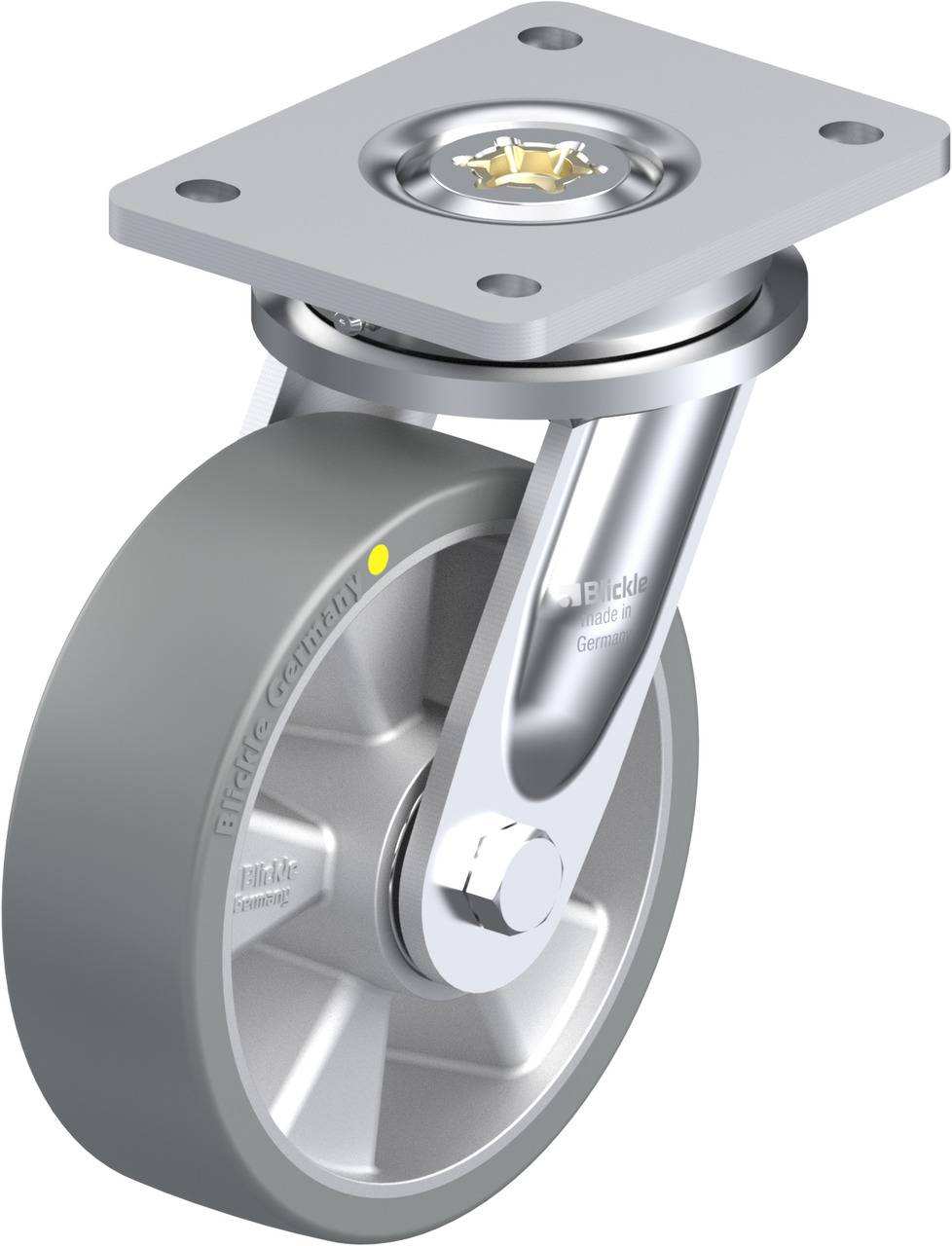 Blickle 743708 LO-ALTH 160K-AS Kółko skrętne Średnica koła: 160 mm Maksymalne obciążenie: 750 kg 1 szt. - obrazek 1