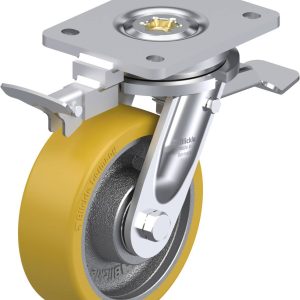 Blickle 852569 LO-GTH 150K-ST-RI4 Kółko skrętne z hamulcem Średnica koła: 150 mm Maksymalne obciążenie: 800 kg 1 szt.