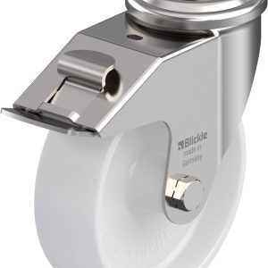 Blickle 584284 LEXR-PO 150G-FI Kółko skrętne z hamulcem Średnica koła: 150 mm Maksymalne obciążenie: 300 kg 1 szt. Blickle 584284 LEXR-PO 150G-FI Kółko skrętne z hamulcem Średnica koła: 150 mm Maksymalne obciążenie: 300 kg 1 szt.