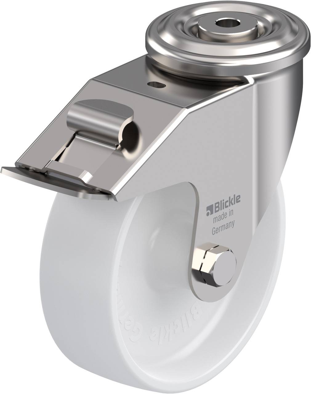 Blickle 584284 LEXR-PO 150G-FI Kółko skrętne z hamulcem Średnica koła: 150 mm Maksymalne obciążenie: 300 kg 1 szt. - obrazek 1