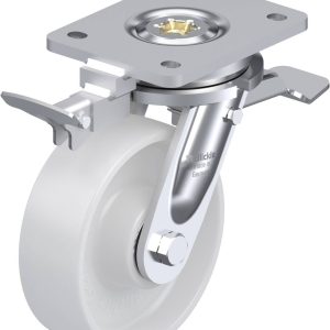 Blickle 852810 LO-PO 150K-ST-RI4 Kółko skrętne z hamulcem Średnica koła: 150 mm Maksymalne obciążenie: 400 kg 1 szt. Blickle 852810 LO-PO 150K-ST-RI4 Kółko skrętne z hamulcem Średnica koła: 150 mm Maksymalne obciążenie: 400 kg 1 szt.
