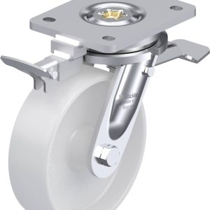 Blickle 852813 LO-PO 160G-ST-RI4 Kółko skrętne z hamulcem Średnica koła: 160 mm Maksymalne obciążenie: 450 kg 1 szt. Blickle 852813 LO-PO 160G-ST-RI4 Kółko skrętne z hamulcem Średnica koła: 160 mm Maksymalne obciążenie: 450 kg 1 szt.