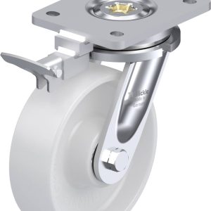 Blickle 852817 LO-PO 160K-RI4 Kółko skrętne z hamulcem Średnica koła: 160 mm Maksymalne obciążenie: 450 kg 1 szt. Blickle 852817 LO-PO 160K-RI4 Kółko skrętne z hamulcem Średnica koła: 160 mm Maksymalne obciążenie: 450 kg 1 szt.