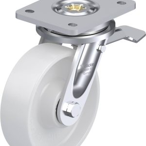 Blickle 670422 LO-PO 160K-ST Kółko skrętne z hamulcem Średnica koła: 160 mm Maksymalne obciążenie: 450 kg 1 szt. Blickle 670422 LO-PO 160K-ST Kółko skrętne z hamulcem Średnica koła: 160 mm Maksymalne obciążenie: 450 kg 1 szt.