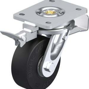 Blickle 852100 LO-SE 125K-ST-RI4 Kółko skrętne z hamulcem Średnica koła: 125 mm Maksymalne obciążenie: 320 kg 1 szt.