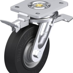 Blickle 852105 LO-SE 160K-ST-RI4 Kółko skrętne z hamulcem Średnica koła: 160 mm Maksymalne obciążenie: 450 kg 1 szt.