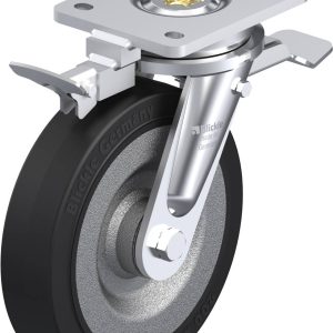 Blickle 852109 LO-SE 200K-ST-RI4 Kółko skrętne z hamulcem Średnica koła: 200 mm Maksymalne obciążenie: 600 kg 1 szt.