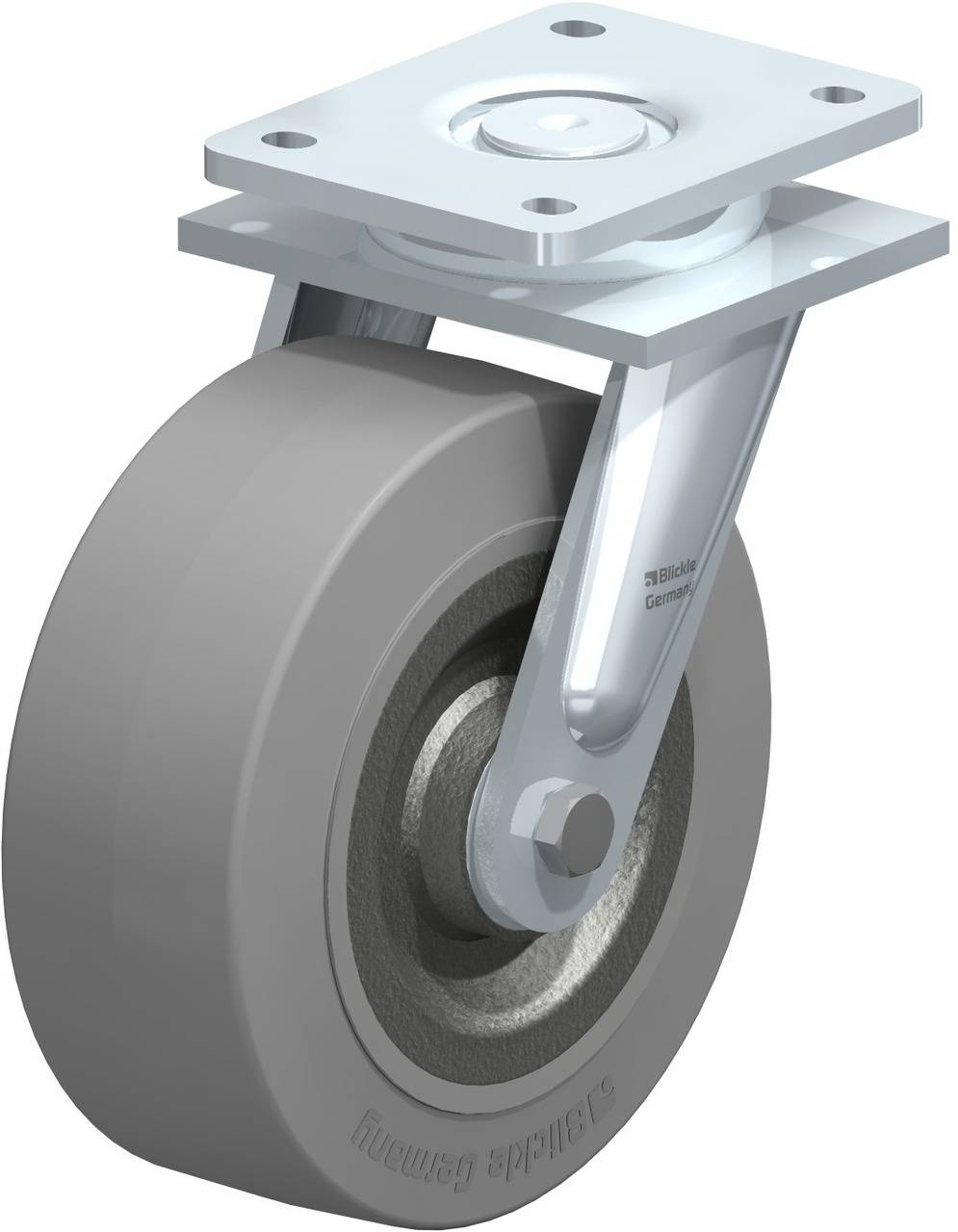 Blickle 663336 LO-SE 202K-SG Kółko skrętne Średnica koła: 200 mm Maksymalne obciążenie: 850 kg 1 szt. - obrazek 1