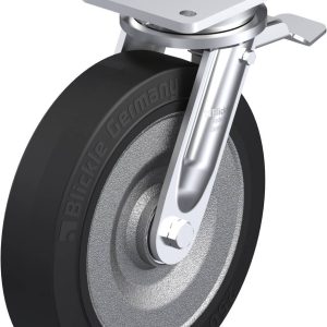 Blickle 51193 LO-SE 250K-ST Kółko skrętne z hamulcem Średnica koła: 250 mm Maksymalne obciążenie: 850 kg 1 szt. Blickle 51193 LO-SE 250K-ST Kółko skrętne z hamulcem Średnica koła: 250 mm Maksymalne obciążenie: 850 kg 1 szt.