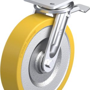Blickle 51771 LO-SETH 250K-ST Kółko skrętne z hamulcem Średnica koła: 250 mm Maksymalne obciążenie: 1200 kg 1 szt. Blickle 51771 LO-SETH 250K-ST Kółko skrętne z hamulcem Średnica koła: 250 mm Maksymalne obciążenie: 1200 kg 1 szt.