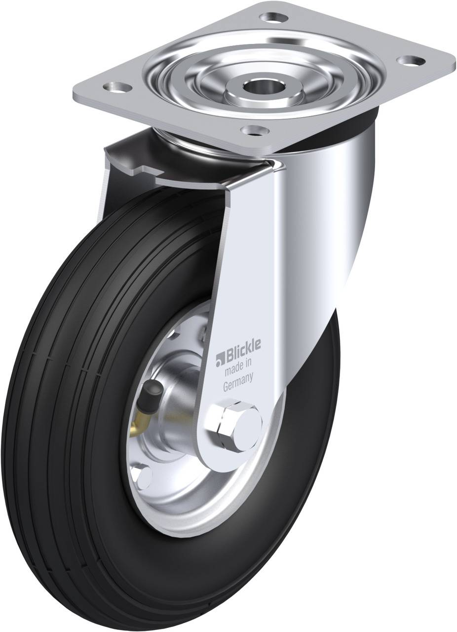 Blickle 35980 L-P 200R Kółko skrętne Średnica koła: 200 mm Maksymalne obciążenie: 75 kg 1 szt. - obrazek 1