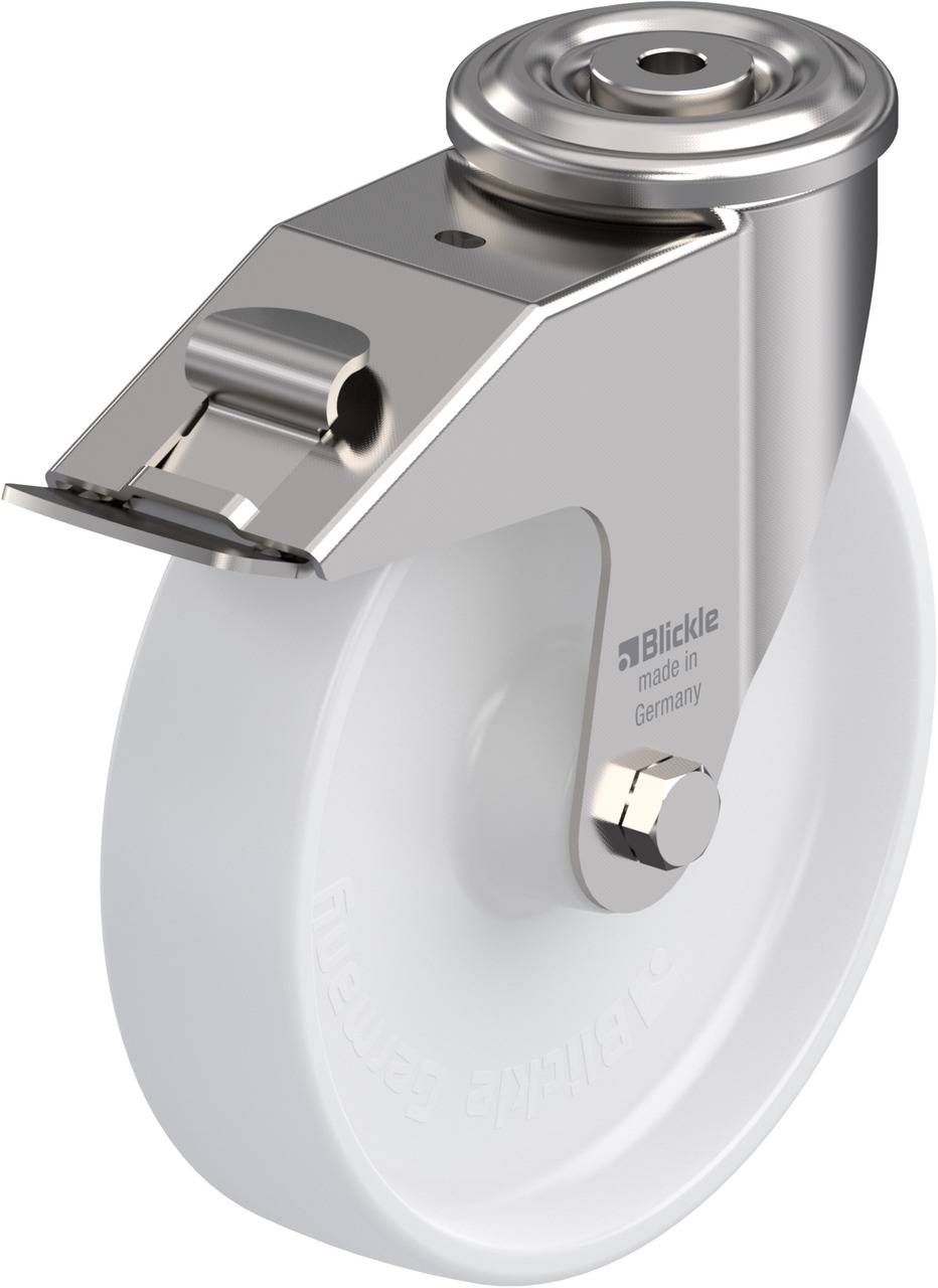Blickle 755356 LEXR-PO 200XR-FI Kółko skrętne z hamulcem Średnica koła: 200 mm Maksymalne obciążenie: 300 kg 1 szt. - obrazek 1