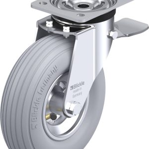 Blickle 289132 L-P 220R-ST-SG Kółko skrętne z hamulcem Średnica koła: 220 mm Maksymalne obciążenie: 100 kg 1 szt.