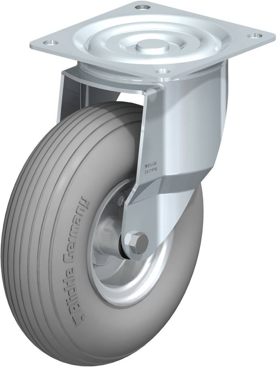 Blickle 2964 L-P 265R-SG Kółko skrętne Średnica koła: 260 mm Maksymalne obciążenie: 250 kg 1 szt. - obrazek 1