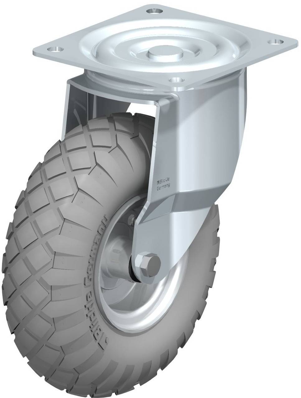 Blickle 335752 L-P 267R-SG Kółko skrętne Średnica koła: 260 mm Maksymalne obciążenie: 250 kg 1 szt. - obrazek 1