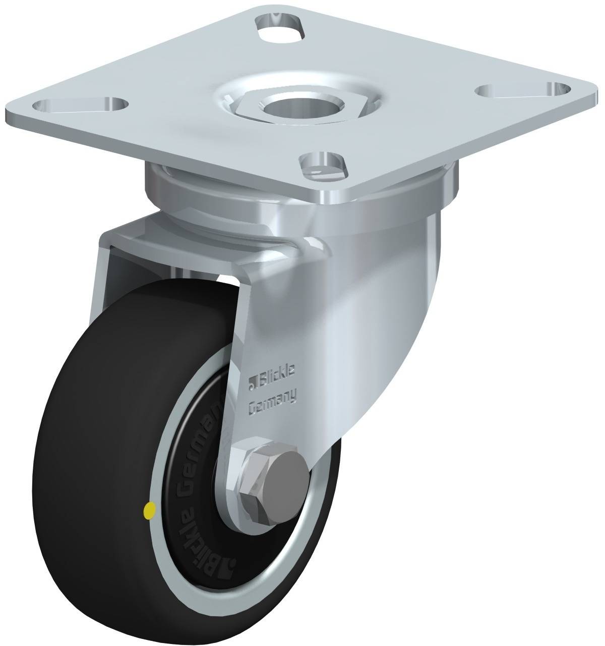 Blickle 848924 LPA-PATH 50KF-ELS Kółko skrętne Średnica koła: 50 mm Maksymalne obciążenie: 50 kg 1 szt. - obrazek 1
