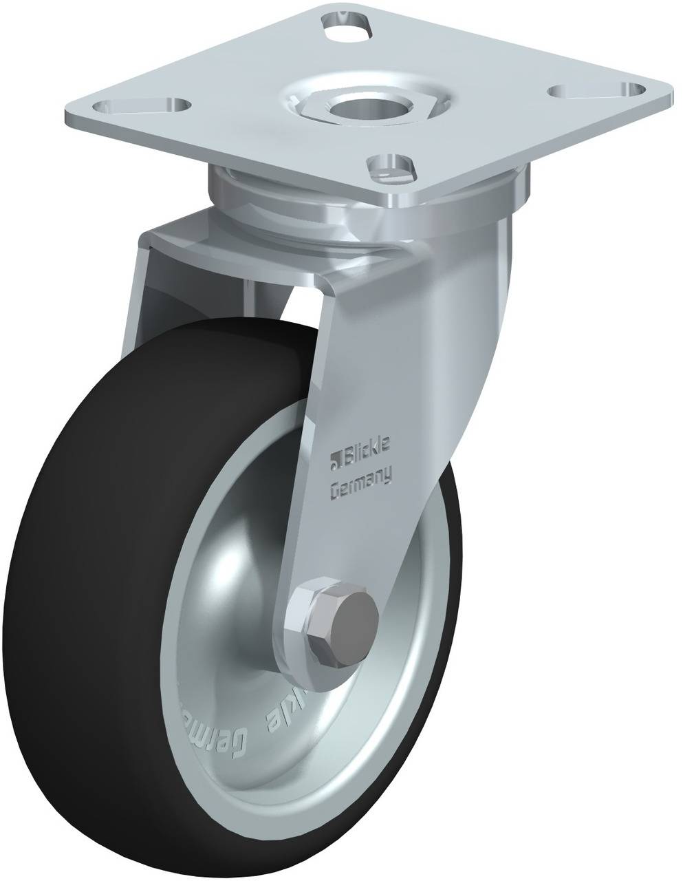 Blickle 757089 LPA-PATH 75G Kółko skrętne Średnica koła: 75 mm Maksymalne obciążenie: 75 kg 1 szt. - obrazek 1