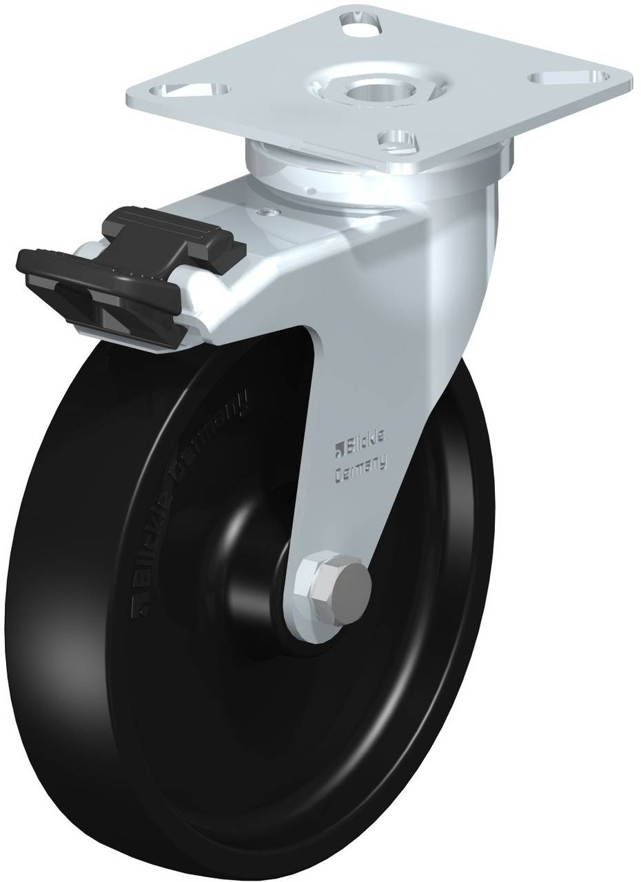 Blickle 757456 LPA-POA 102G-FI Kółko skrętne z hamulcem Średnica koła: 100 mm Maksymalne obciążenie: 70 kg 1 szt. - obrazek 1