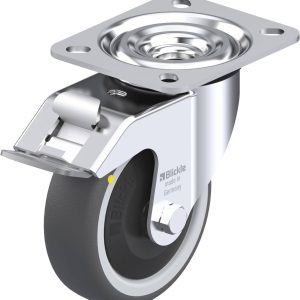 Blickle 852195 L-PATH 100KF-FI-ELS Kółko skrętne z hamulcem Średnica koła: 100 mm Maksymalne obciążenie: 130 kg 1 szt.
