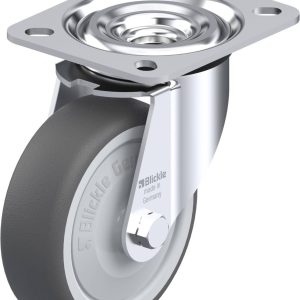 Blickle 757024 L-PATH 100KF Kółko skrętne Średnica koła: 100 mm Maksymalne obciążenie: 200 kg 1 szt.