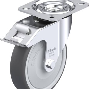 Blickle 759142 L-PATH 125KF-FI Kółko skrętne z hamulcem Średnica koła: 125 mm Maksymalne obciążenie: 250 kg 1 szt. Blickle 759142 L-PATH 125KF-FI Kółko skrętne z hamulcem Średnica koła: 125 mm Maksymalne obciążenie: 250 kg 1 szt.