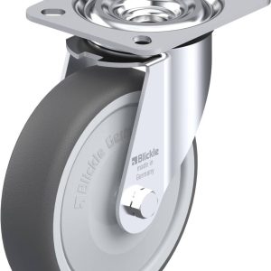 Blickle 757026 L-PATH 125KF Kółko skrętne Średnica koła: 125 mm Maksymalne obciążenie: 250 kg 1 szt.