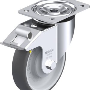 Blickle 852208 L-PATH 160KA-FI-ELS Kółko skrętne z hamulcem Średnica koła: 160 mm Maksymalne obciążenie: 260 kg 1 szt.