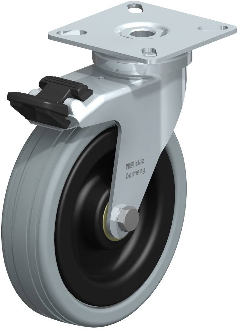 Blickle 282947 LPA-VPA 100K-FI Kółko skrętne z hamulcem Średnica koła: 100 mm Maksymalne obciążenie: 70 kg 1 szt. - obrazek 1