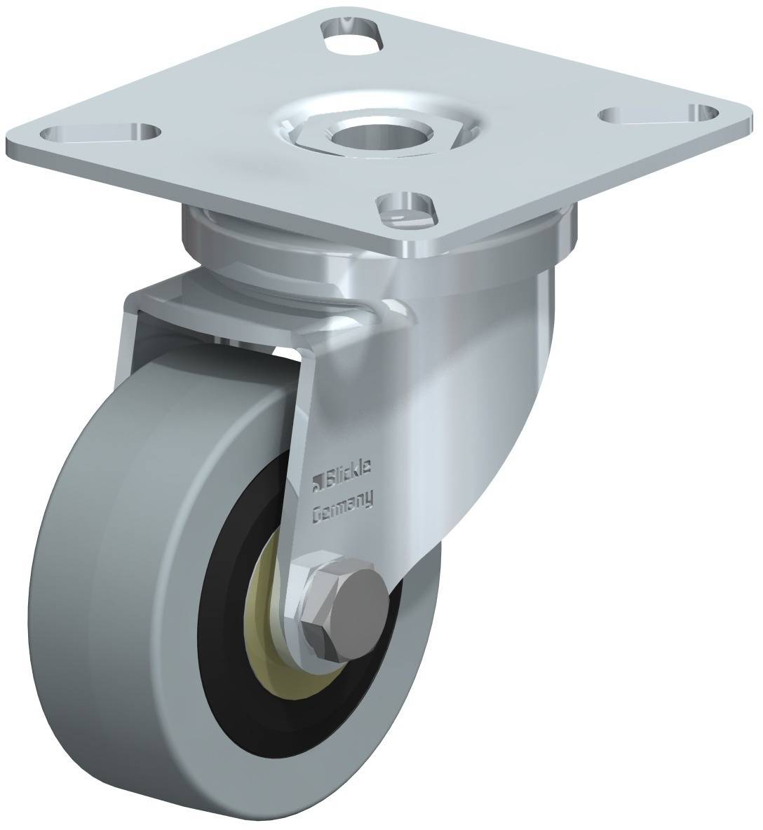 Blickle 275727 LPA-VPA 50K Kółko skrętne Średnica koła: 50 mm Maksymalne obciążenie: 40 kg 1 szt. - obrazek 1