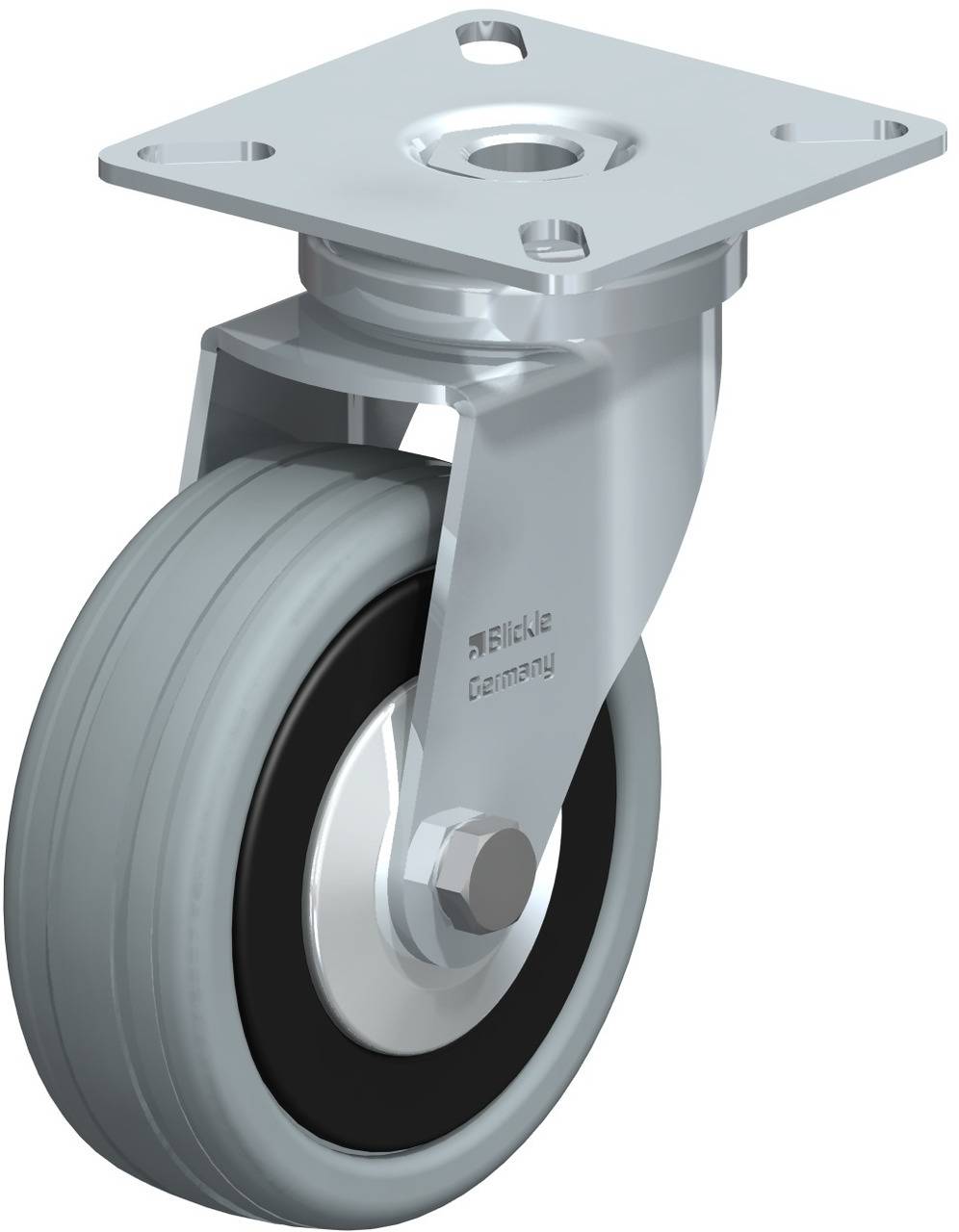 Blickle 280404 LPA-VPA 75G-FA Kółko skrętne Średnica koła: 75 mm Maksymalne obciążenie: 60 kg 1 szt. - obrazek 1