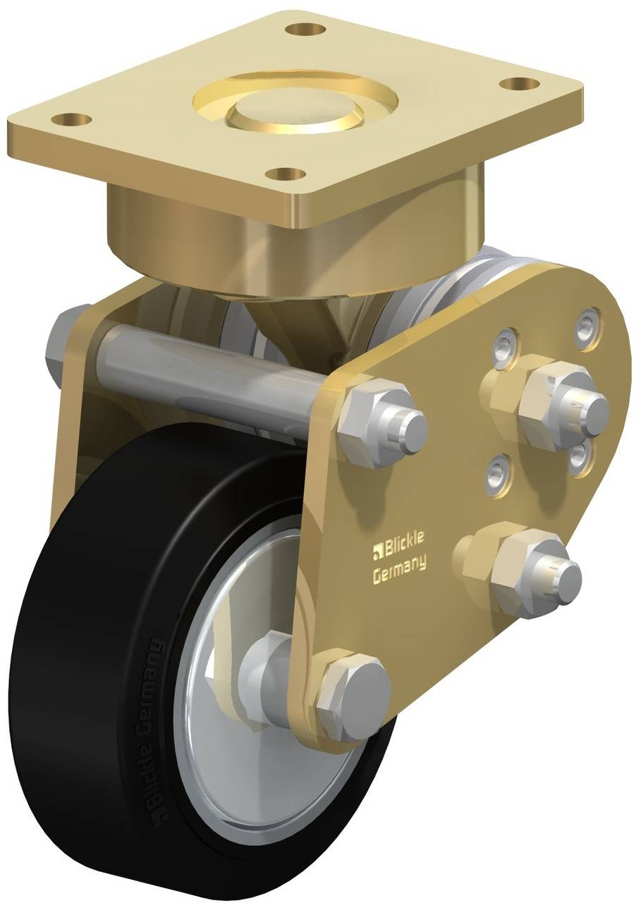 Blickle 589143 LPFE-ALEV 100K-FA Kółko skrętne, sprężynowe Średnica koła: 100 mm Maksymalne obciążenie: 200 kg 1 szt. - obrazek 1