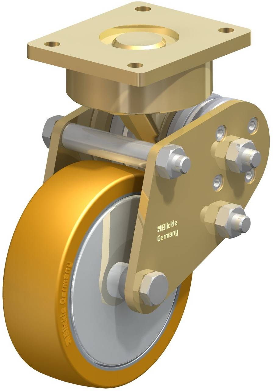 Blickle 585430 LPFE-ALTH 125K-FA Kółko skrętne, sprężynowe Średnica koła: 125 mm Maksymalne obciążenie: 350 kg 1 szt. - obrazek 1