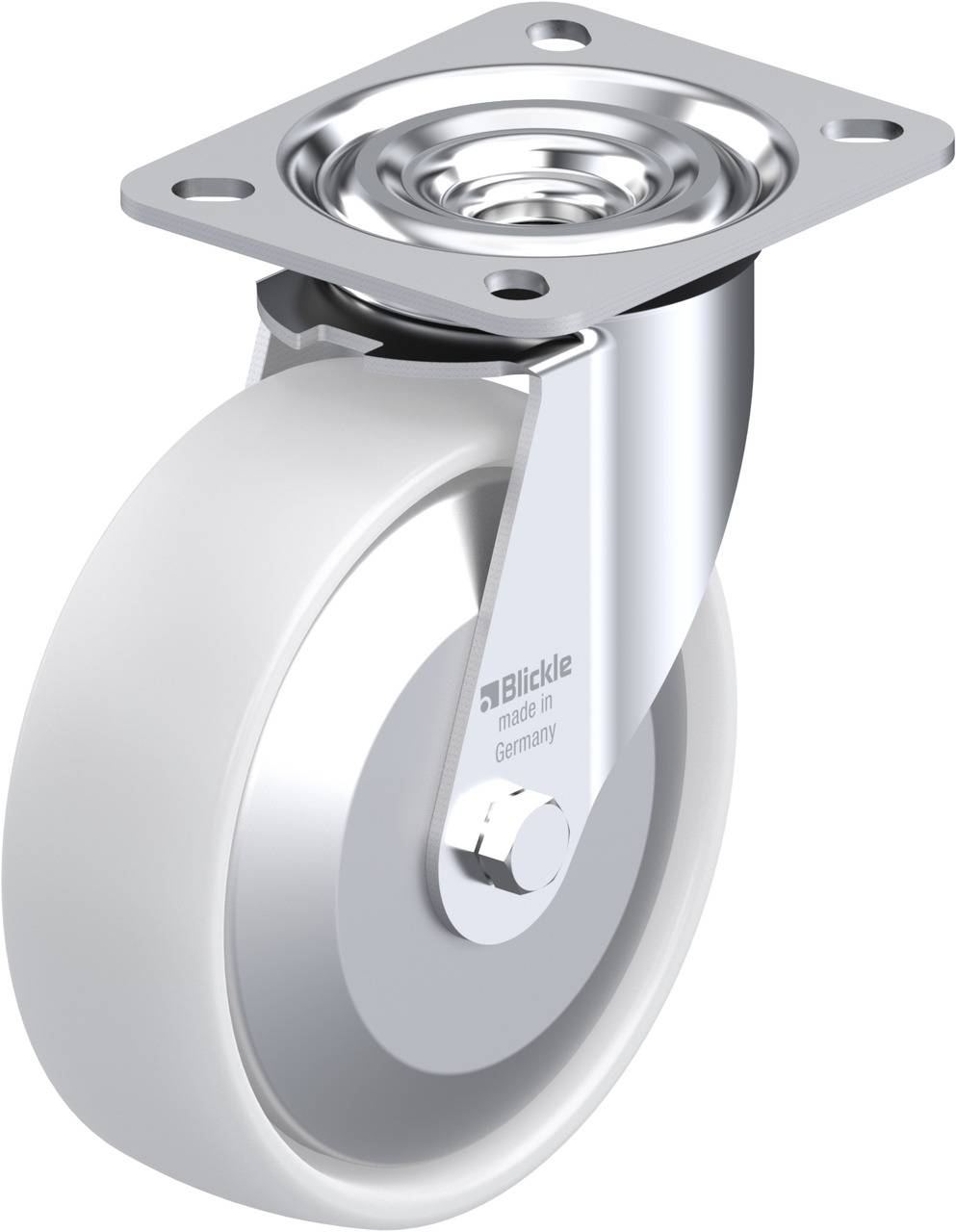 Blickle 93948 L-PO 125G-FA Kółko skrętne Średnica koła: 125 mm Maksymalne obciążenie: 250 kg 1 szt. - obrazek 1