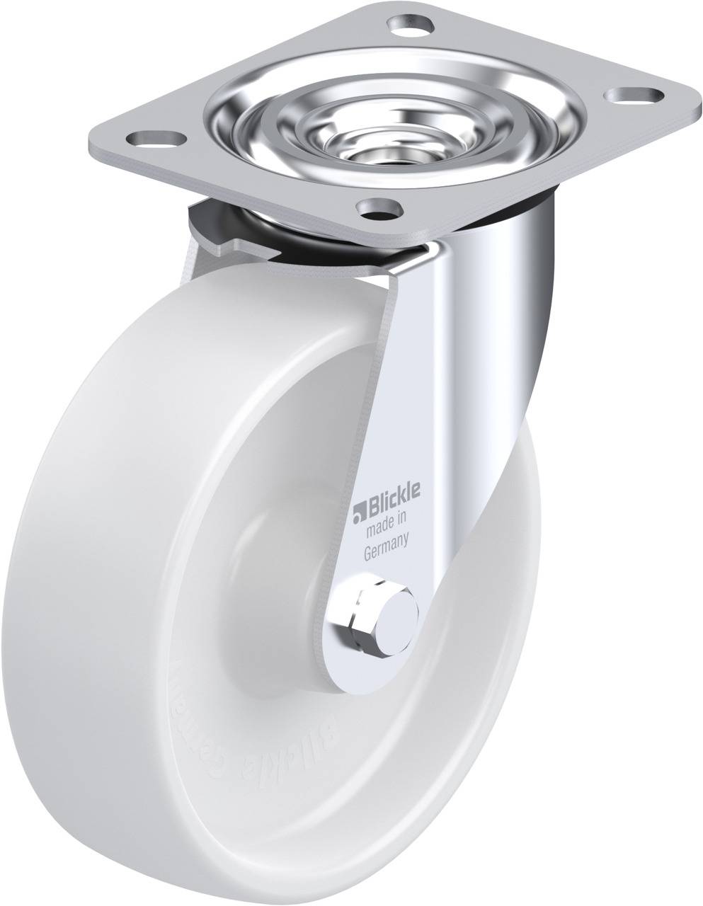 Blickle 32037 L-PO 125XR Kółko skrętne Średnica koła: 125 mm Maksymalne obciążenie: 250 kg 1 szt. - obrazek 1