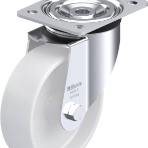 Blickle 46631 L-PO 150G Kółko skrętne Średnica koła: 150 mm Maksymalne obciążenie: 400 kg 1 szt. Blickle 46631 L-PO 150G Kółko skrętne Średnica koła: 150 mm Maksymalne obciążenie: 400 kg 1 szt.